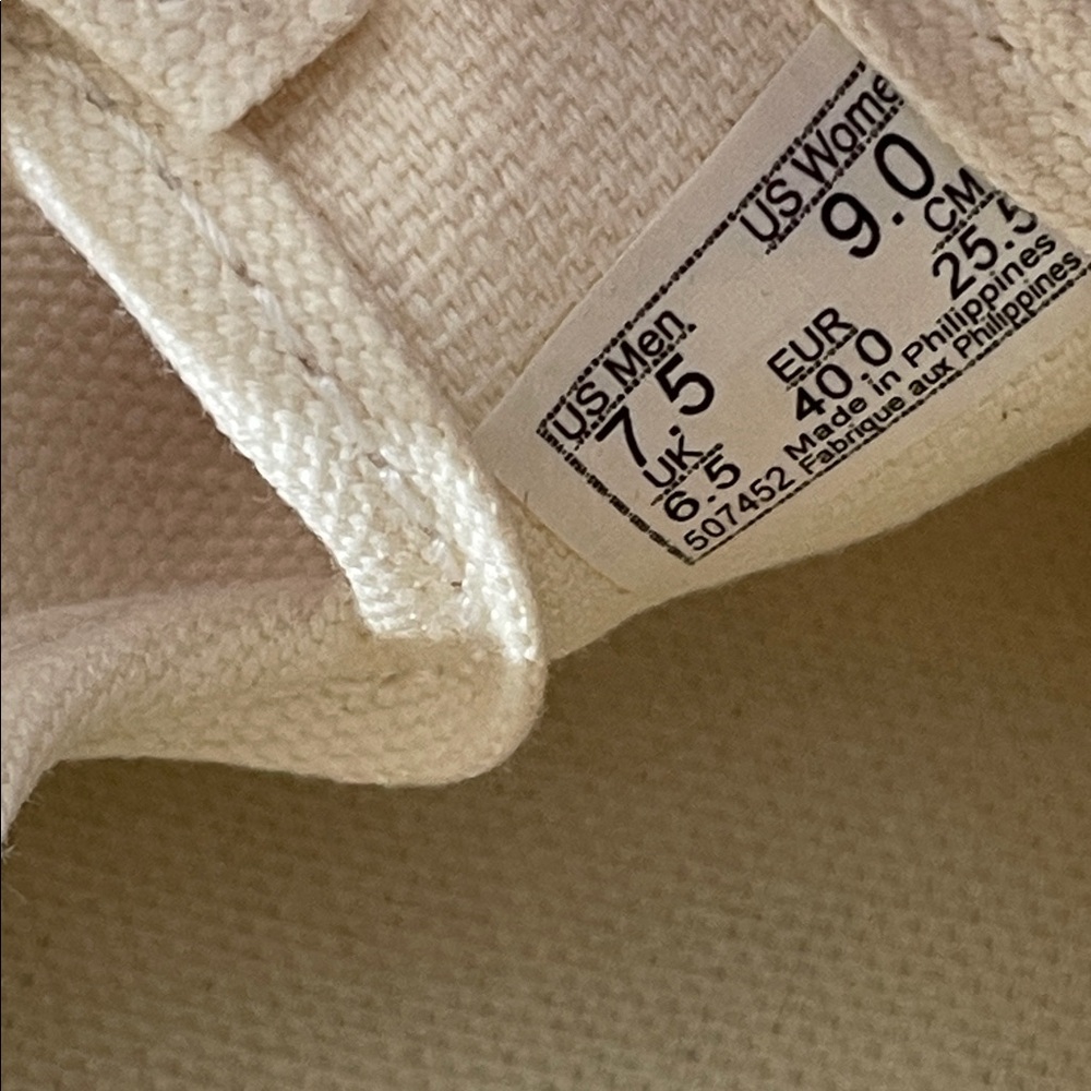 VANS Mary Jane Style 93 Buckle Strap Women’s Shoes White Canvas Size 9 NEW - Picture 12 of 15
